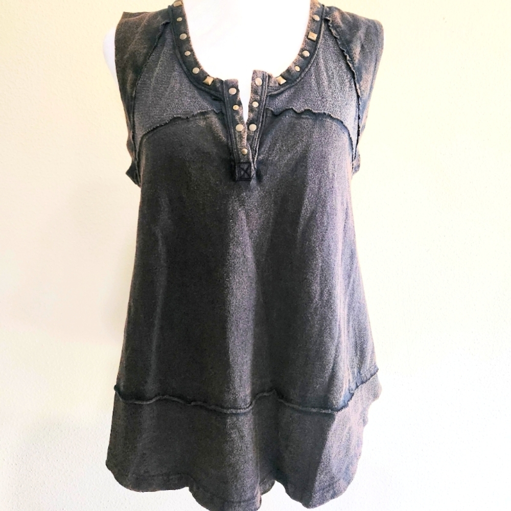 We The Free Sleeveless Top with Studded Detail